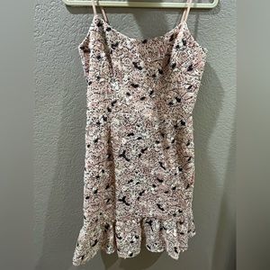 Elegant Sequin Form Fitting Blush Dress (with tags)